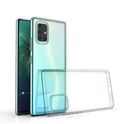 Futerał CLEAR CASE 2 mm BOX do SAMSUNG A71 transparentny