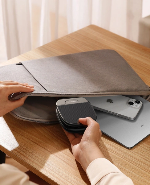 JOYROOM JR-ZS371 FOLDABLE STAND FOR TABLET PHONE WITH HEIGHT ADJUSTMENT - BLACK