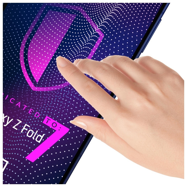 Folia antymikrobowa 3MK SilverProtect+   Folded Edition montowana na mokro do Samsung Galaxy Z Fold 7