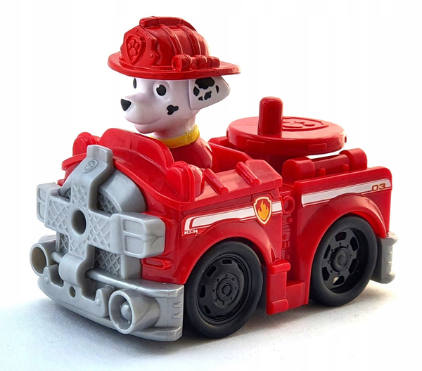 PSI PATROL SPIN MASTER MINI PLASTIC VEHICLE 1 MARSHALL