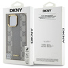 DKNY DKHMP14XPCPVSLE iPhone 14 Pro Max6.7" beżowy/beige hardcase Leather Checkered Mono Pattern MagSafe