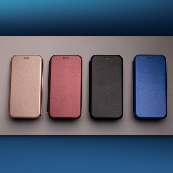 Etui Smart Diva do Huawei P30 Lite granatowe