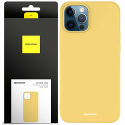 Spacecase Etui Silicone Case iPhone 12 Pro Max yellow