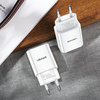 USAMS Ład. siec. 1xUSB T18 2,1A (only head) biały/white Fast Charging CC075TC01