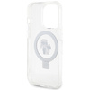 Karl Lagerfeld KLHMP14LHMRSKCH iPhone 14 Pro 6.1" white/white hardcase Ring Stand Karl&amp;Choupette MagSafe