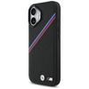Etui BMW M Tricolor Metal Logo MagSafe   do iPhone 17 czarny