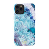 KINGXBAR AGATE SERIES CASE DECORATED PRINTED AGATE IPHONE 12 MINI BLUE
