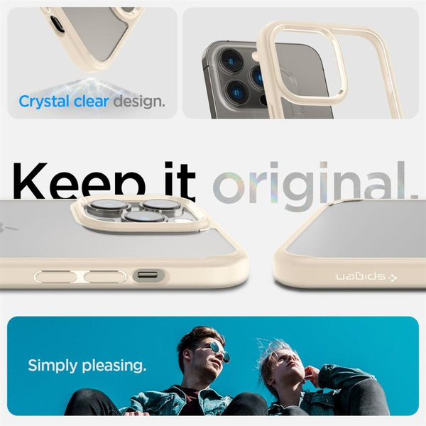 SPIGEN ULTRA HYBRID IPHONE 14 PRO MAX SAND BEIGE