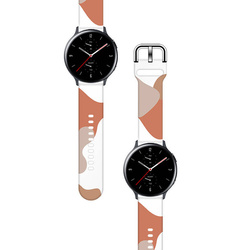 STRAP SILICONE BAND STRAP FOR SAMSUNG GALAXY WATCH 46MM CAMO 5