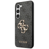 Guess GUHCS23S4GMGGR S23 S911szary/grey hardcase 4G Big Metal Logo