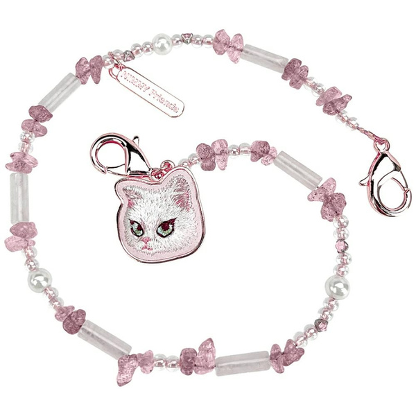 Zawieszka na torebkę handstrap Nimmy     Magnetic fashion różowy