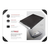 UNIQ etui Dfender laptop Sleeve 15" czarny/charcoal black