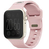 UNIQ pasek Stride Apple Watch Series1/2/3/4/5/6/7/8/9/SE/SE2 38/40/41mm FKM Rubber Strap różowy/pale pink