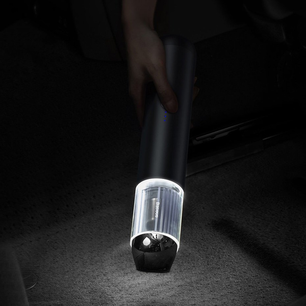Baseus A3 wireless car vacuum cleaner 135 W 15000 Pa black (CRXCQA3-0A)