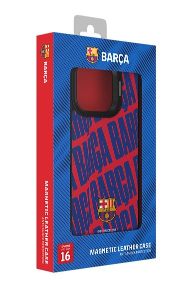 Etui FC Barcelona do iPhone 16 Pro Max Magnetic Case MagSafe OCFCBMCIP16PMBC BC