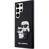 KARL LAGERFELD KLHCS23LSANKCPK S23 ULTRA S918 HARDCASE CZARNY/BLACK SAFFIANO KARL & CHUPETTE
