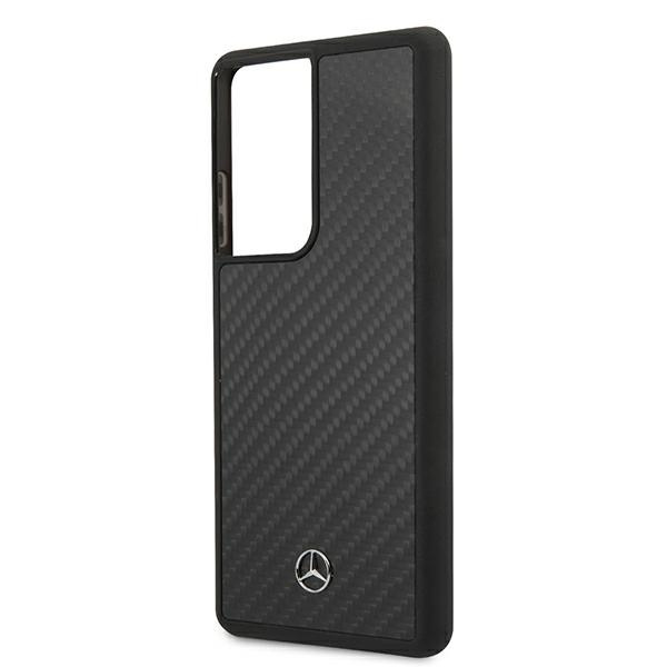 Etui Mercedes Dynamic Line na Samsung Galaxy S21 Ultra - czarne