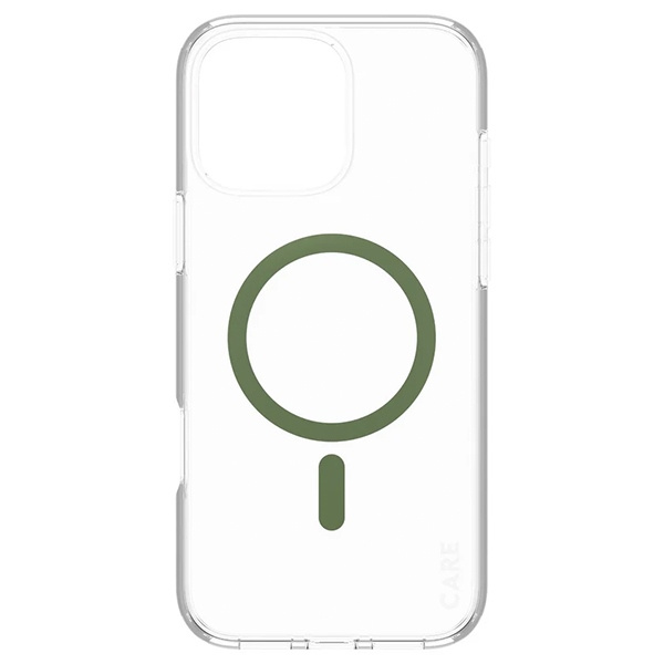 CARE by PanzerGlass Flagship Case iPhone 16 Pro Max 6,9" zielony/green MagSafe 1372
