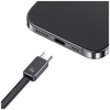 Ładowarka sieciowa USAMS Xiang Series    CC299 65W 1xUSB-C 1xUSB-A + kabel USB-C czarny