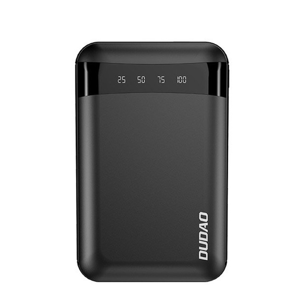 Dudao przenośny powerbank USB 10000mAh czarny (K3Pro mini)