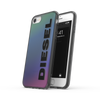 DIESEL SNAP CASE HOLOGRAPHIC WITH THE LOGO IPHONE 6/7/8/SE HOLOGRAPHIC/BLACK