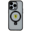 Ferrari FEHMP15XUSCAH iPhone 15 Pro Max  6.7" transparent hardcase Ring Stand 2023 Collection MagSafe