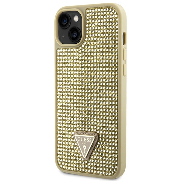 GUESS GUHCP14SHDGTPD IPHONE 14/15/13 6.1 "GOLD / GOLD HARDCASE RHINESTONE TRIANGLE