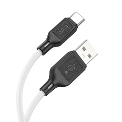 Kabel USB A do USB C Hoco 3A 1 m X90 biały