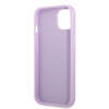 Guess GUHCP13MPS4MU iPhone 13 / 14 / 15 6.1" purpurowy/purple hardcase Saffiano 4G Small Metal Logo
