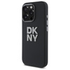 DKNY DKHCP16LSMCBSK iPhone 16 Pro 6.3"   czarny/black hardcase Liquid Silicone Metal Logo
