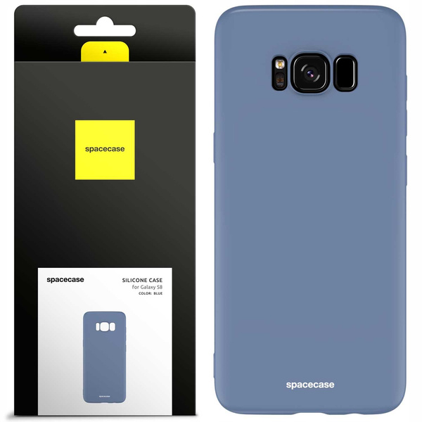 Spacecase Etui Silicone Case Galaxy S8 blue
