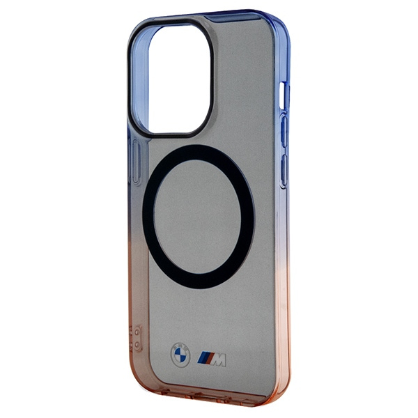 BMW Gradient Bumper MagSafe case for iPhone 15 Pro Max - gray