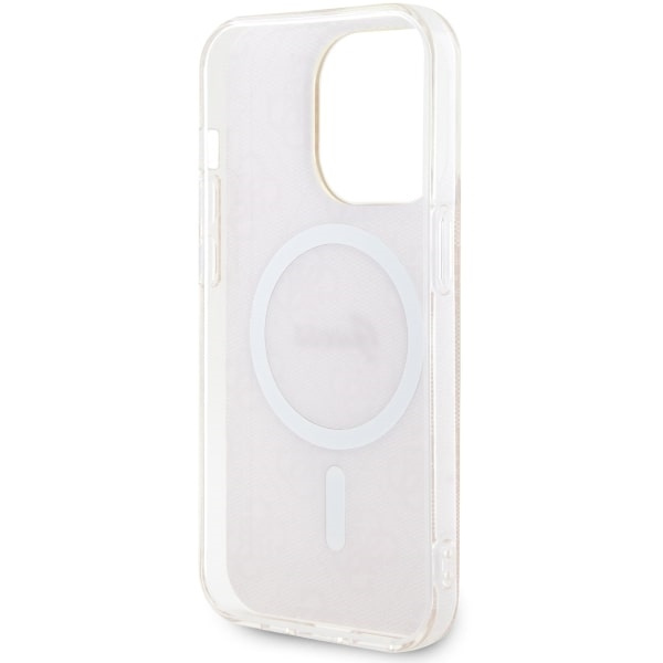 Guess GUHMP14LH4STP iPhone 14 Pro 6.1"różowy/pink hardcase 4G MagSafe