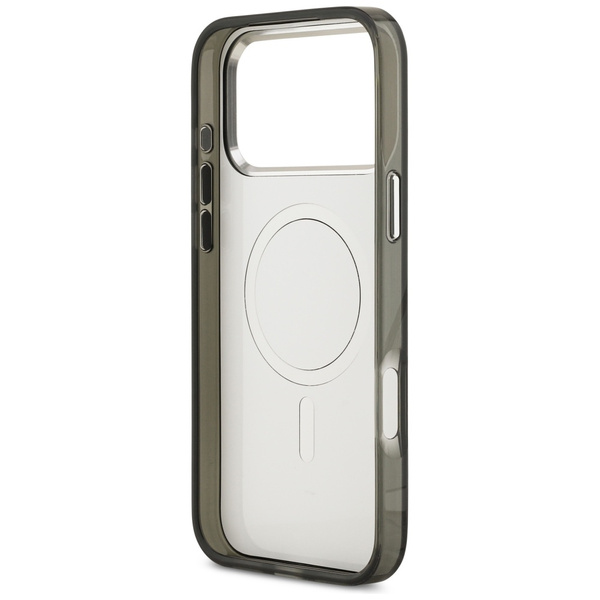 Etui Karl Lagerfeld IML Aquarelle Karl   & Logo MagSafe do iPhone 17 Pro Max czarny