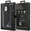 Etui BMW Perforated Twisted Line MagSafe na iPhone 15 / 14 / 13 - czarne