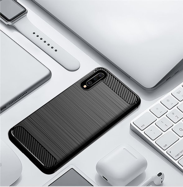 CASE ETUI CARBON LUX CZARNY SAMSUNG GALAXY M30