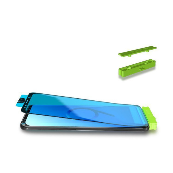 3D Edge Nano Flexi Glass folia szklana szkło hartowane na cały ekran z ramką Samsung Galaxy S21 Ultra 5G przezroczysty