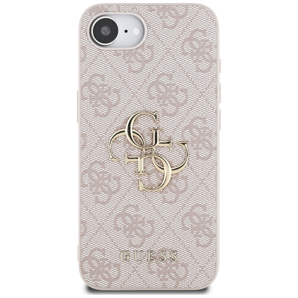 Etui Guess 4G Big Logo do iPhone 16e     różowy