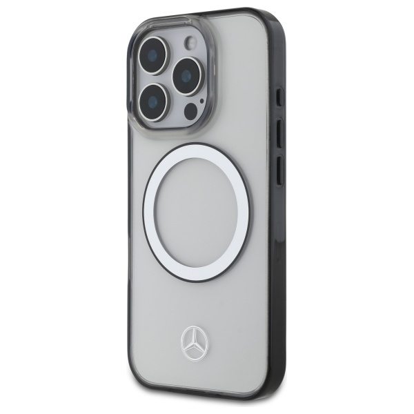 Mercedes MEHMP16X23HUOKC iPhone 16 Pro    Max 6.9" transparent hardcase Printed logo MagSafe