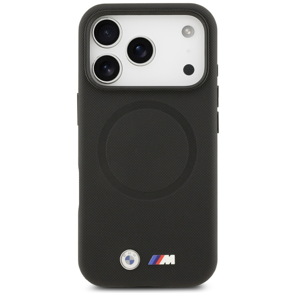 Etui BMW M FW Metal Logo MagSafe do      iPhone 17 Pro czarny