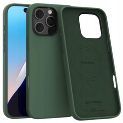 Spacecase Etui Pure Mag iPhone 16 Pro Max dark green
