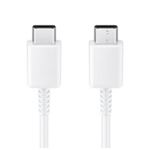 CABLE SAMSUNG USB-C TO USB-C 1M EP-DA905BWE WHITE BULK