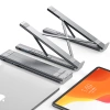 7in1 laptop stand Choetech HUB-M48 PD USB-C SD TF USB-A HDMI 100W + USB-C cable - gray
