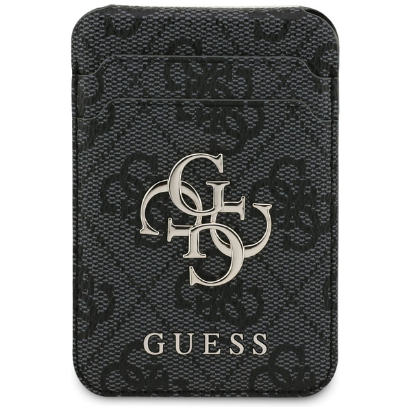 Etui Guess 4G z portfelem Magsafe do     iPhone 17 Pro czarny