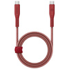 ENERGEA kabel Flow USB-C - USB-C1.5m czerwony/red 240W 5A PD Fast Charge