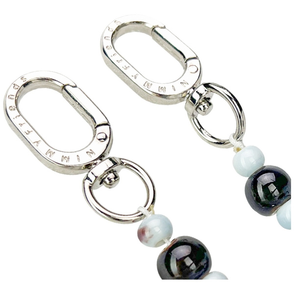 Zawieszka na torebkę handstrap Nimmy New Big Eye Cute Pets 2.0 szary