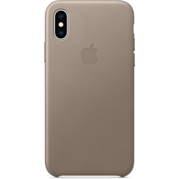 APPLE LEATHER CASE MRWR2ZM/A IPHONE XS MAX TAUPE ORIGINAL SEAL
