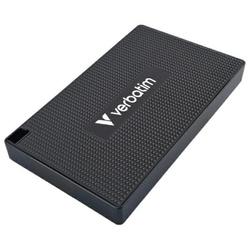 Verbatim Mini Dysk SSD 1TB USB-C 3.2 + kabel USB-C/USB-C-USB-A metalowy/metal 32031