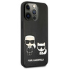 KARL LAGERFELD KLHCP13LPCUSKCBK IPHONE 13 PRO / 13 6,1" CZARNY/BLACK HARDCASE IKONIK KARL & CHOUPETTE