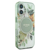 Guess GUHMP16MHFWBDCEN iPhone 16 Plus6.7" zielony/green hardcase IML Flower & Tonal Circle MagSafe